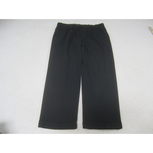 Dockers Pants Mens 38 Black Chino Dress Pant Slacks Casual 38x30 Straight Leg - Picture 1 of 9